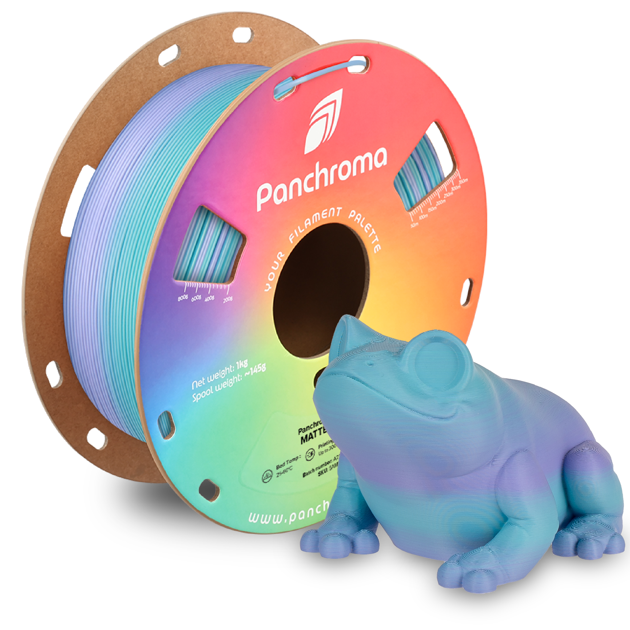 Polymaker - Panchroma™ PLA Gradient - Matte Winter - 1.75mm - 1kg