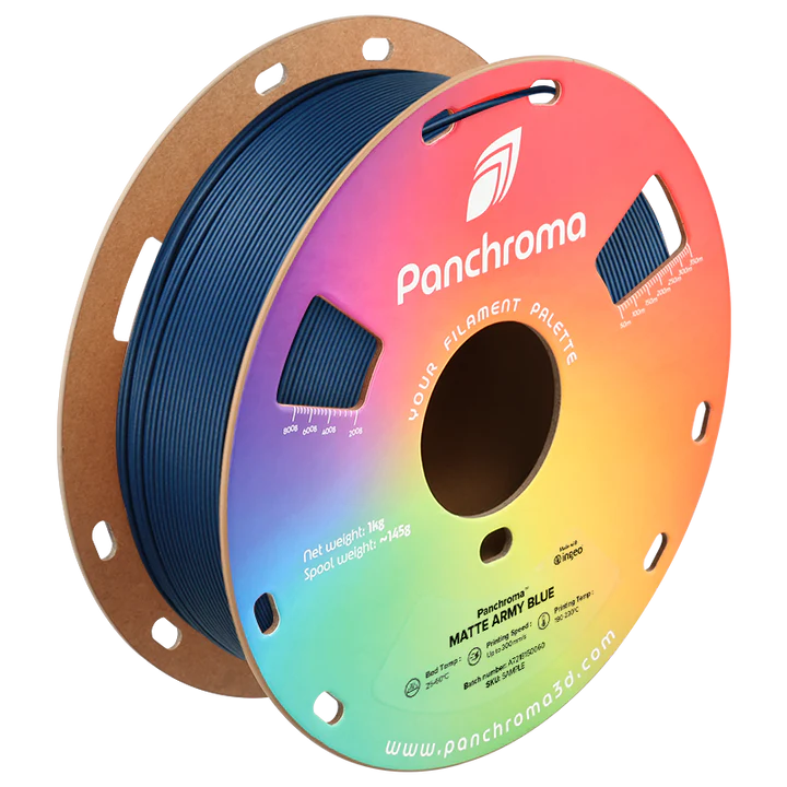 Polymaker - Panchroma™ PLA - Matte Army Blue - 1.75mm - 1kg