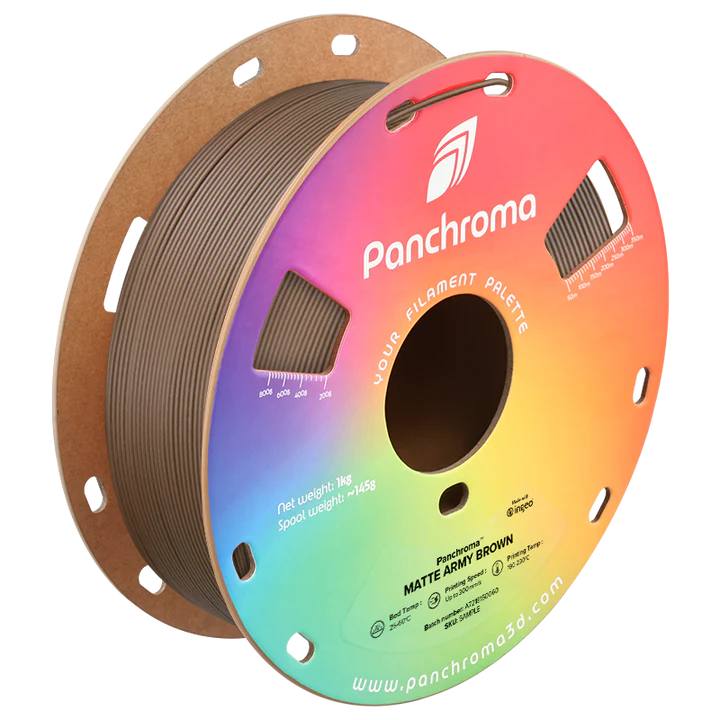 Polymaker - Panchroma™ PLA - Matte Army Brown - 1.75mm - 1kg