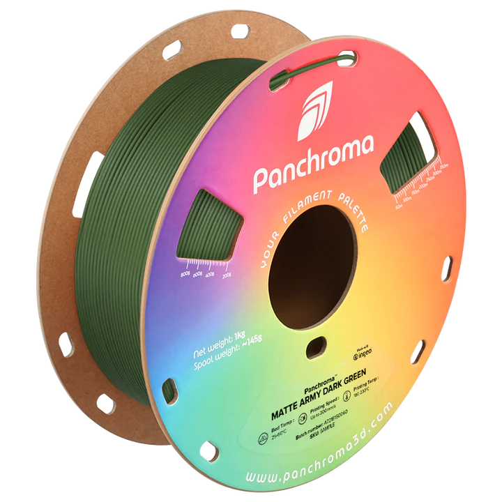 Polymaker - Panchroma™ PLA - Matte Army Dark Green - 1.75mm - 1kg