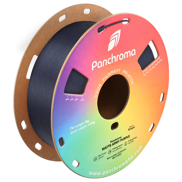 Polymaker - Panchroma™ PLA - Matte Army Purple - 1.75mm - 1kg