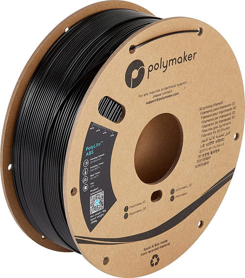 Polymaker - Polylite ABS - Black - 1.75mm - 1kg