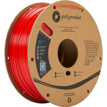 Polymaker Polylite - ASA - Red - 1.75mm - 1kg