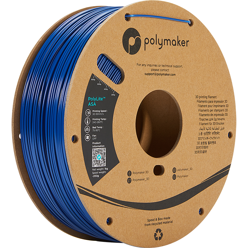 Polymaker Polylite - ASA - Blue - 1.75mm - 1kg