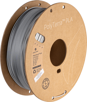 Polymaker - PolyTerra PLA Dual - Shadow Black (White-Black) - 1.75mm - 1kg