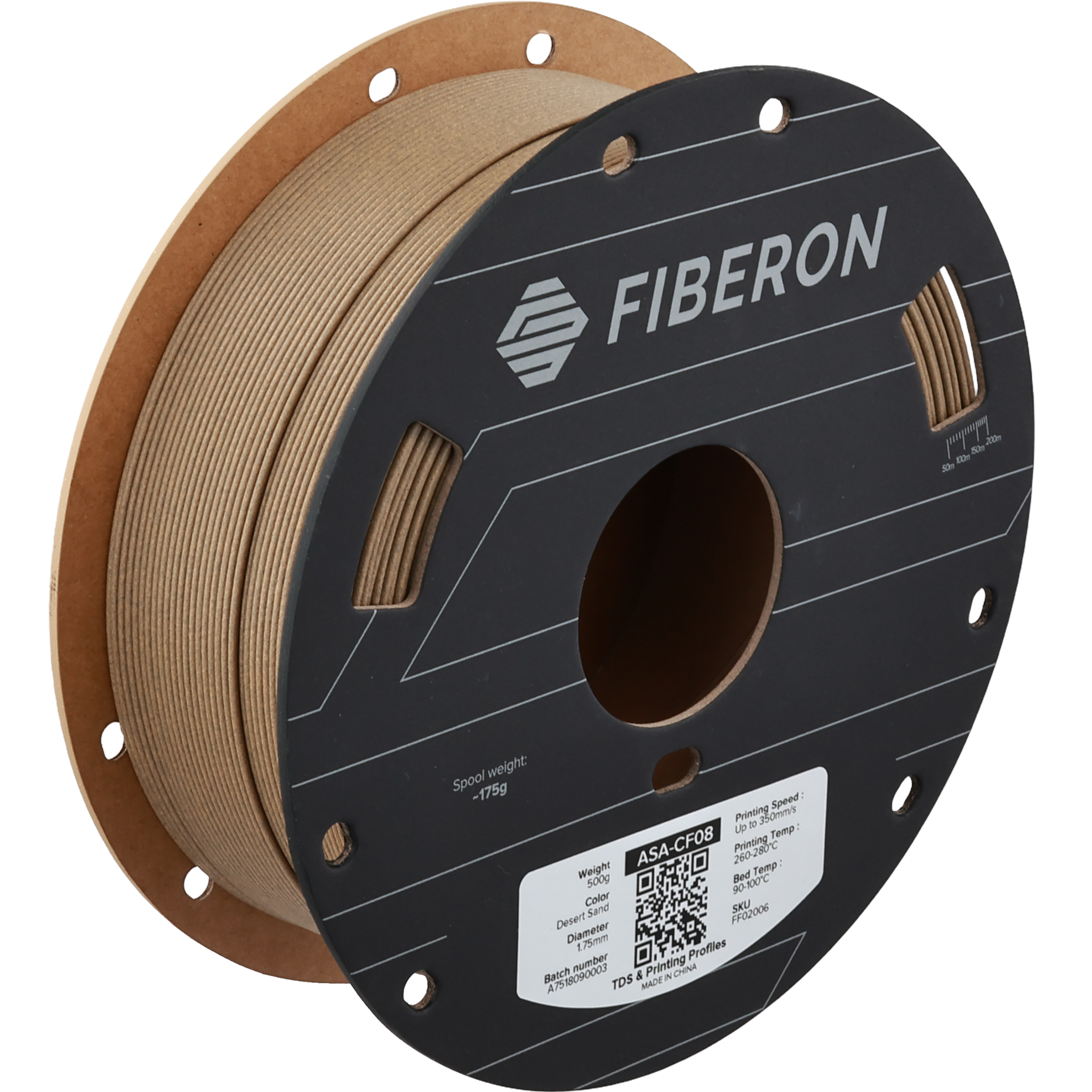 Polymaker - Fiberon™ ASA-CF08 - Desert Sand - 1.75mm - 500g