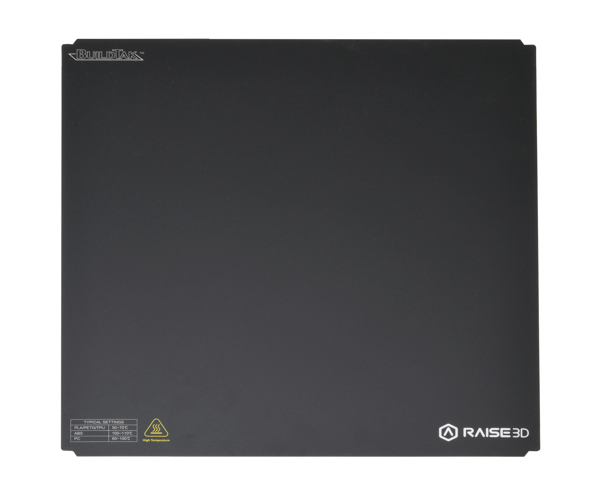 Raise3D - Buildtak Printer Surface - Pro3/Pro3 Plus