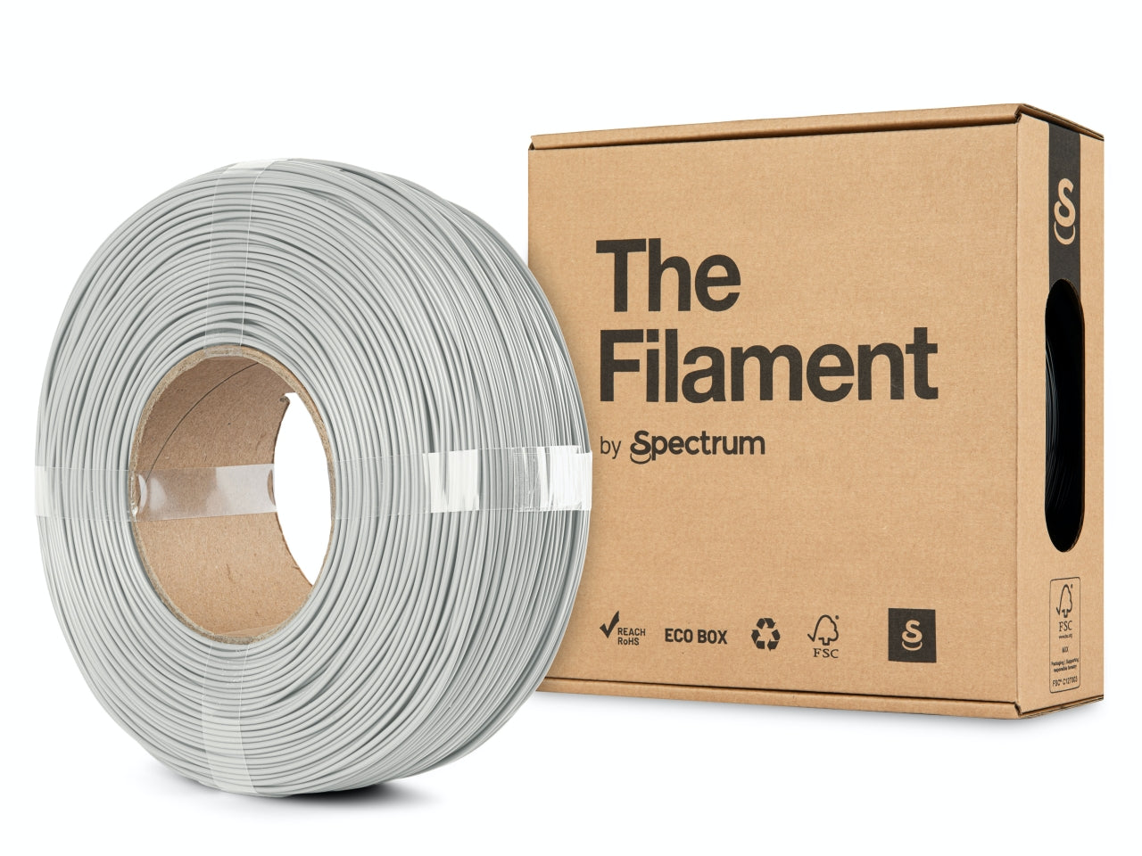 The Filament - PLA - Cloud Grey - 1.75mm - 1kg - Refill