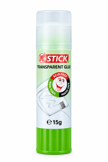 Glue Stick - Transparent Lim - 15g