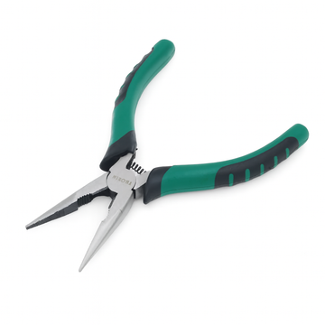 Tuosen Tools - 6 Inch Steel Long Nose Pliers / Sharp Nose Pliers