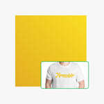 Bambu Lab - Matte Heat Transfer Vinyl - Lemon Yellow (10pcs)