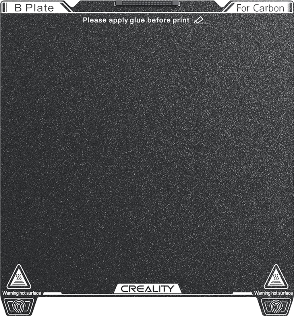 Creality 3D - PEI Build Plate (Without Soft Magnetic Sticker) - K1C - 235x235mm