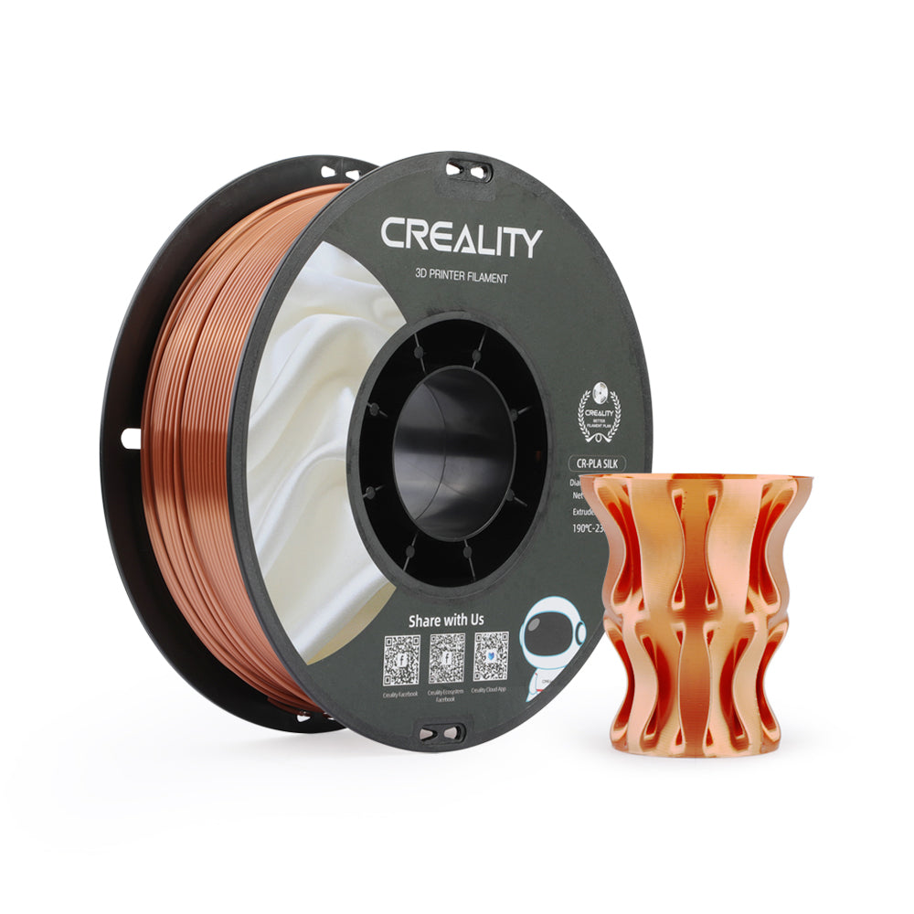 Creality 3D - CR-Silk Filament - Red Bronze/Copper- 1.75mm - 1kg