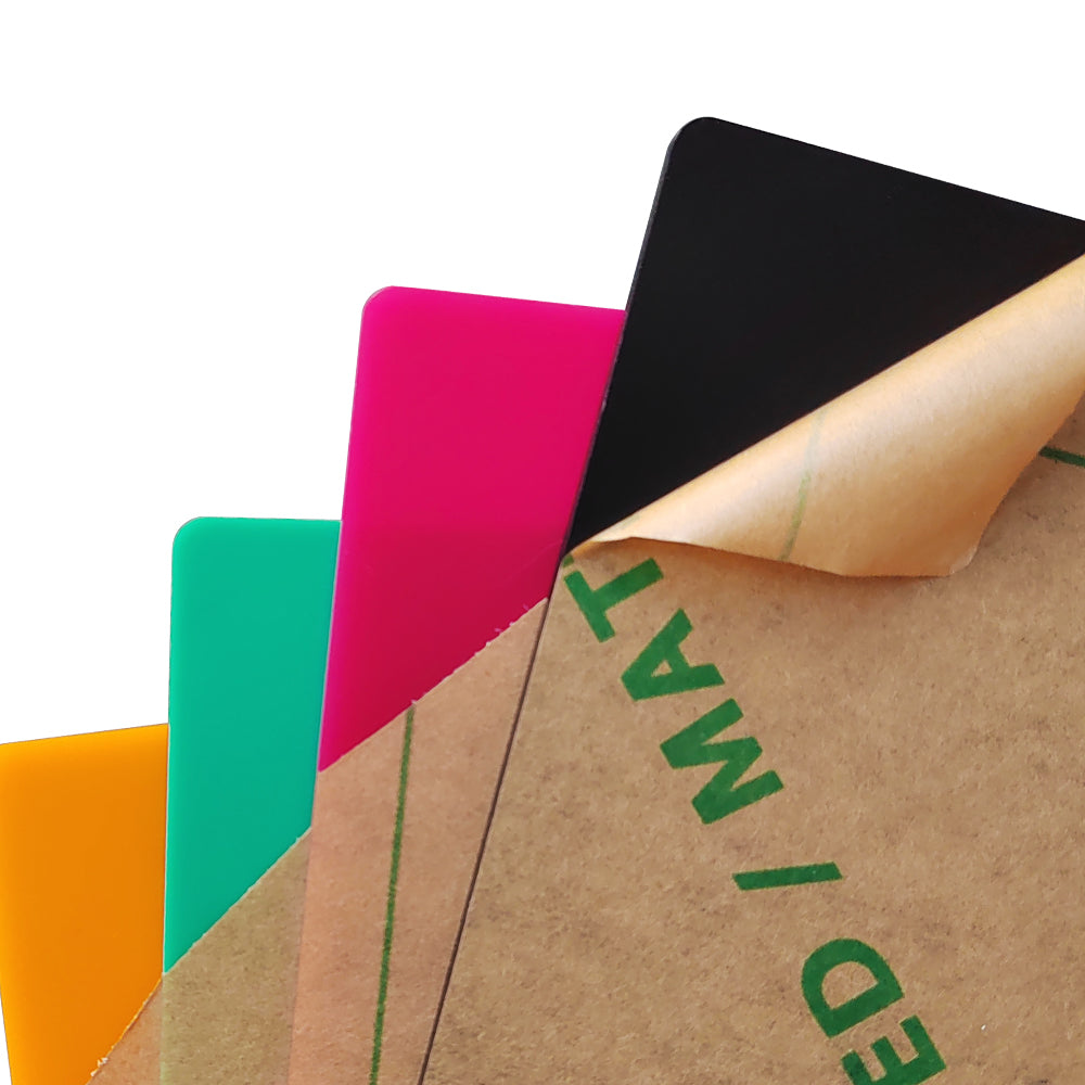 Creality 3D - Frosted Colorful Acrylic Sheets - Falcon Series (10pcs)