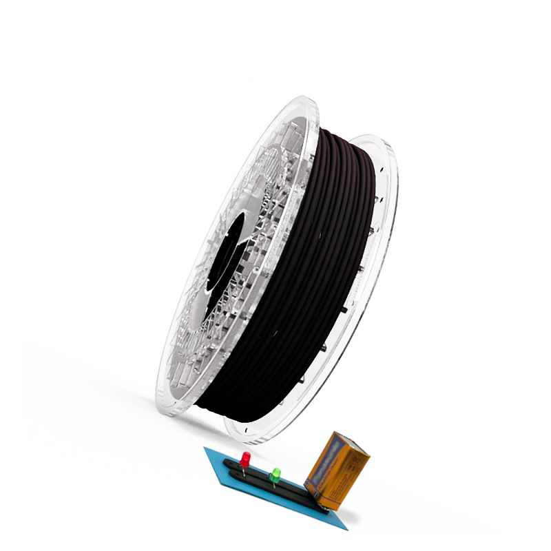 Recreus - Filaflex Conductive - Black - 2.85mm - 500g