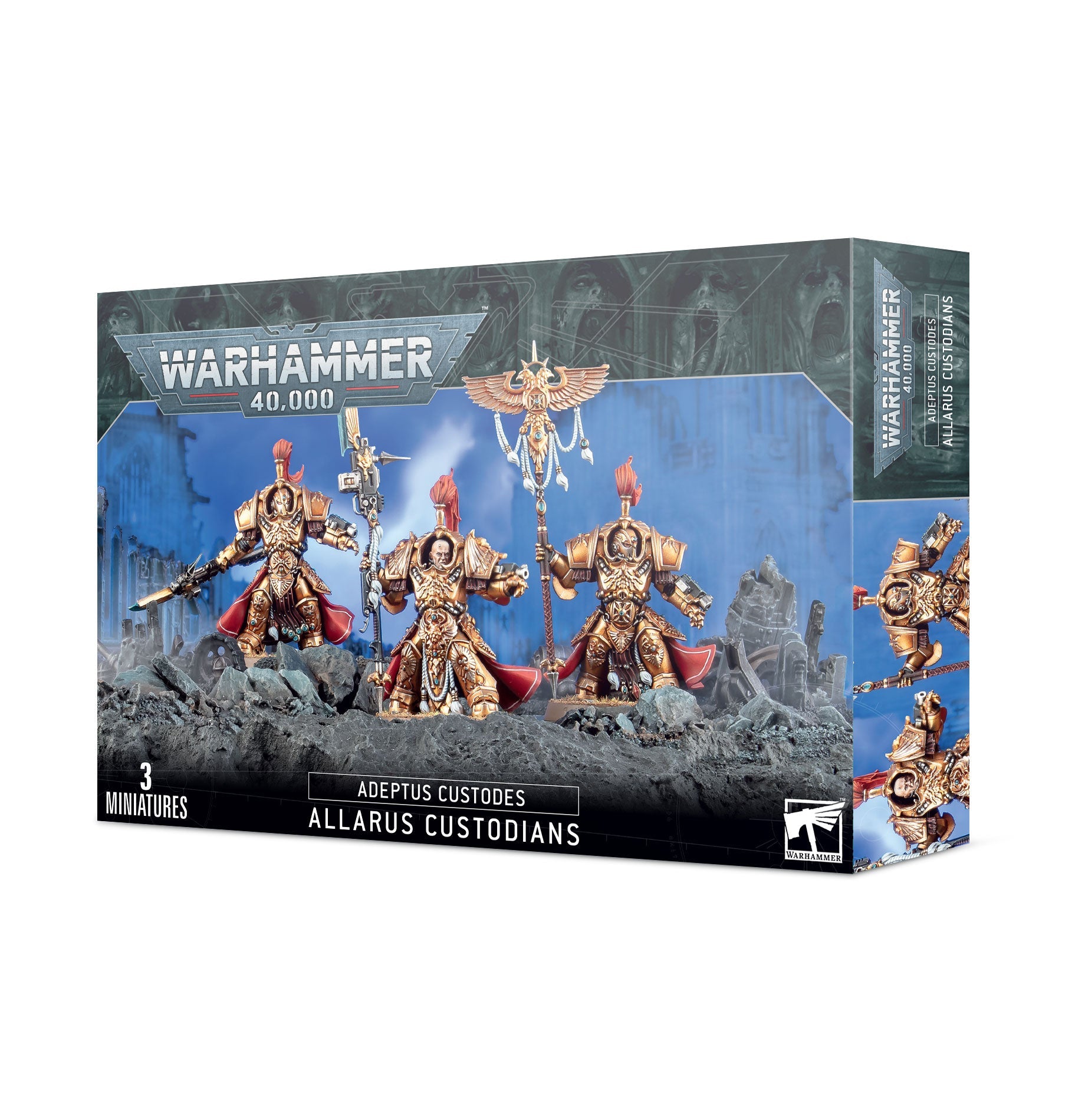 Warhammer 40k: Adeptus Custodes - Allarus Custodians