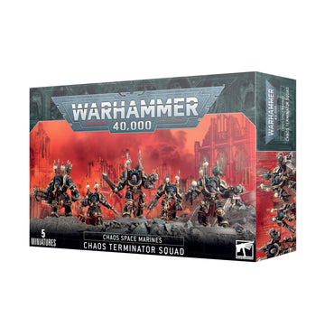 Warhammer 40k: Chaos Space Marines - Chaos Terminators Squad