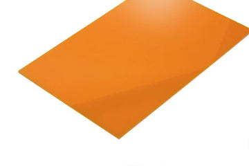 Laserark - Akryl Opak Glans - Gul - 400x300mm - 3mm