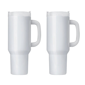 LOKLiK - Sublimation Handle Tumbler Blank 40oz/1.18L - 2pcs
