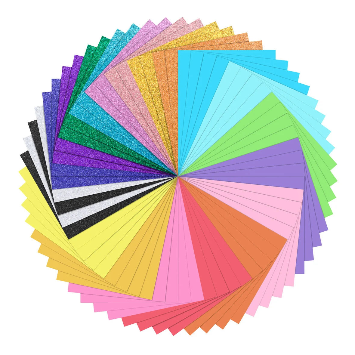 LOKLIK - Cardstock Bundle 20 Colors 60 pcs. - 180g/pcs