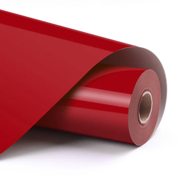 LOKLIK - Heat Transfer Vinyl - 30.5cm x 1.80m - Red