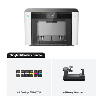 xTool - O1 Omni Printer - Single UV - Rotary Bundle