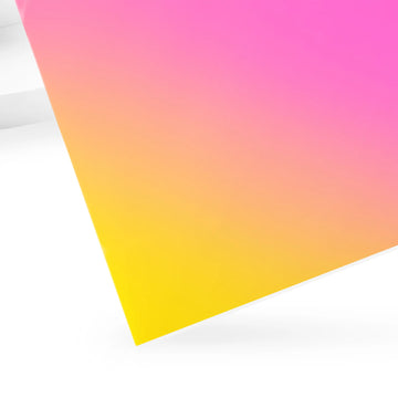 xTool - Two-Tone Glossy Acrylic Sheet Plexiglass - 3mm - Pink Iridescent (3 pcs)