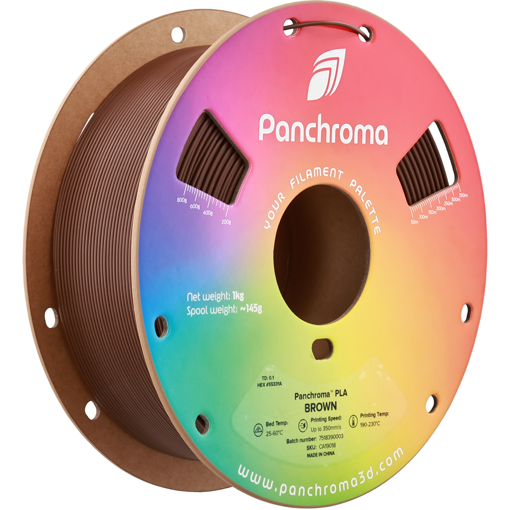 Polymaker - Panchroma™ PLA Basic - Brown - 1.75mm - 1kg
