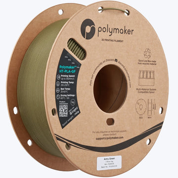 Polymaker™ - HT-PLA-GF - Armégrön - 1,75 mm - 1 kg