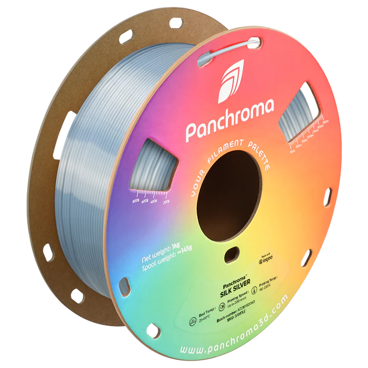 Polymaker - Panchroma™ PLA - Silk Silver - 1.75mm - 1kg