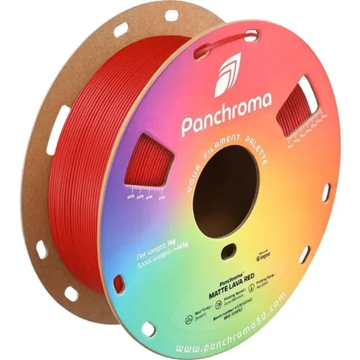 Polymaker - Panchroma™ PLA - Matte Lava Red - 1.75mm - 1kg