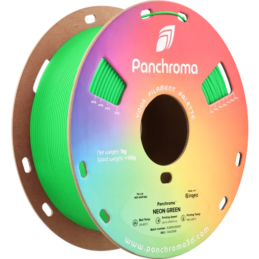 Polymaker - Panchroma™  PLA - Neon Green - 1.75mm - 1kg