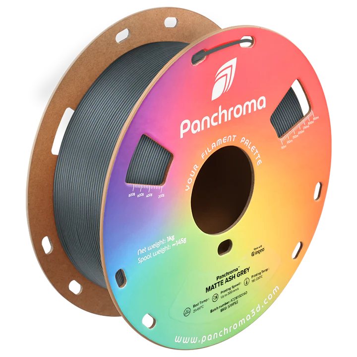 Polymaker - Panchroma™ PLA - Matte Ash Grey - 1.75mm - 1kg