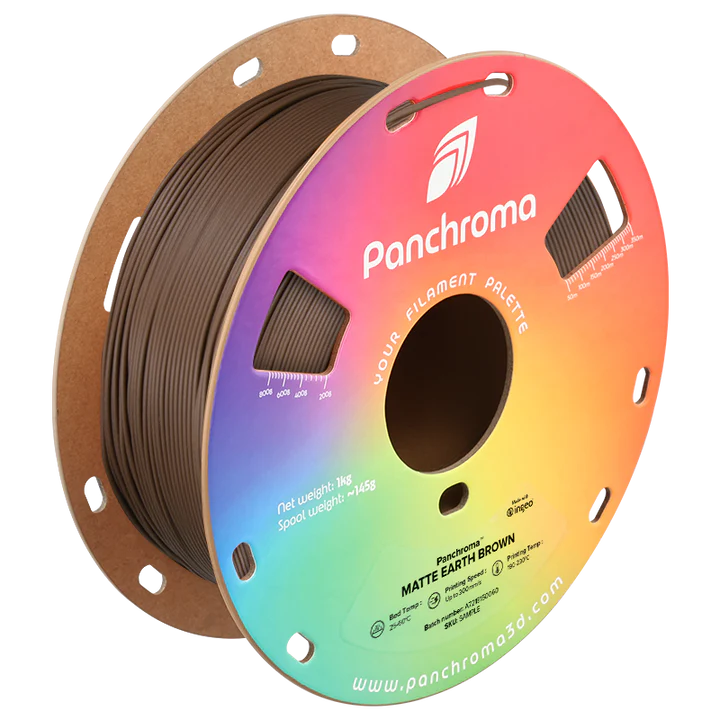 Polymaker - Panchroma™ PLA - Matte Earth Brown - 1.75mm - 1kg