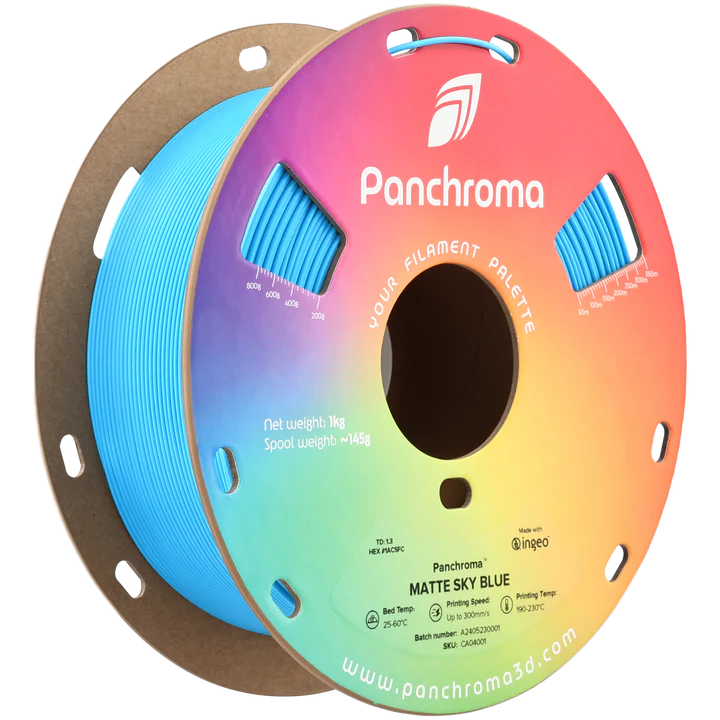 Polymaker - Panchroma™ PLA - Matte Sky Blue - 1.75mm - 1kg