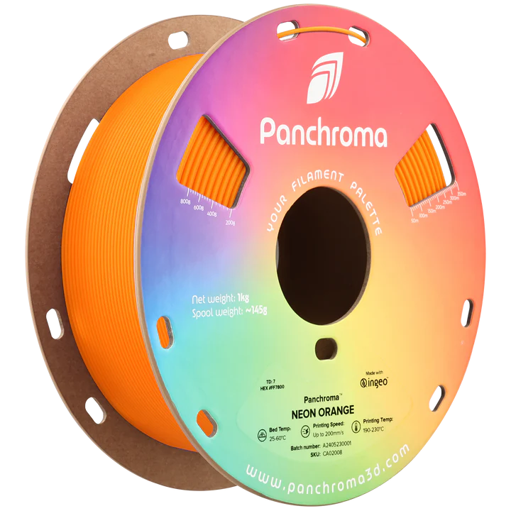 Polymaker - Panchroma™ PLA - Neon Orange - 1.75mm - 1kg