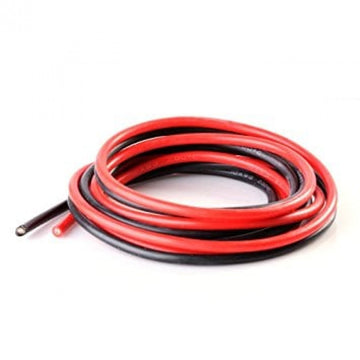 14AWG - Silicone Wire - 2pin - Black-Red - 1m