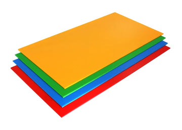 Lasersheets - Value Pack - Acrylic Primary Colours - 400x300mm - 3mm