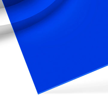 xTool - Acrylic Sheet Plexiglass Translucent Glossy - Blue - 3mm (3pcs)