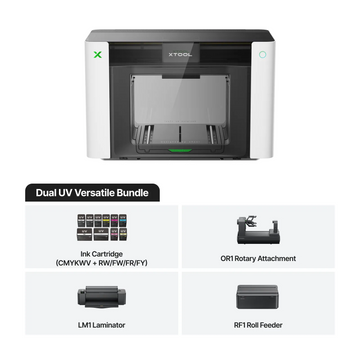 xTool - O1 Omni Printer - Dual UV - Versatile Bundle