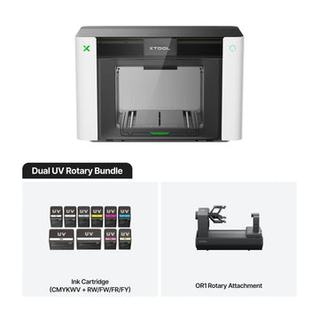xTool - O1 Omni Printer - Dual UV - Rotary Bundle