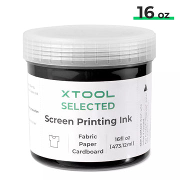 xTool - Black Screen Printing Ink (16oz)