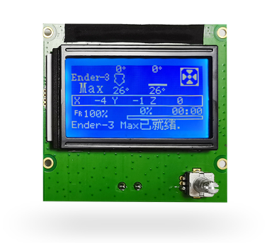 Creality 3D - Universal LCD 12864 Display for Ender 3-CR10 model