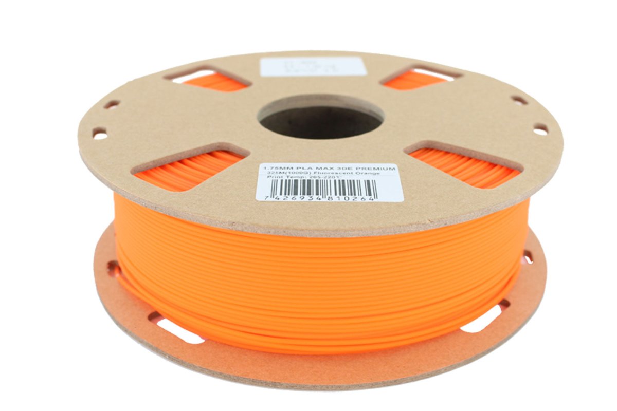 3DE MAX - Fluorescent Orange - 1.75mm