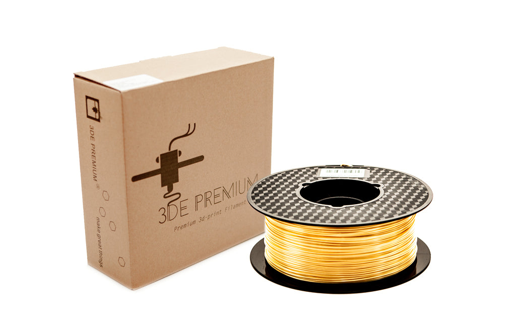 3DE Premium - PLA Silky - Yellow - 2.85mm - 1kg