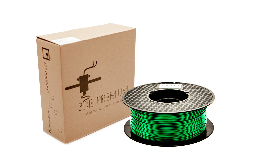 3DE Premium - PLA Silky - Green - 2.85mm - 1kg