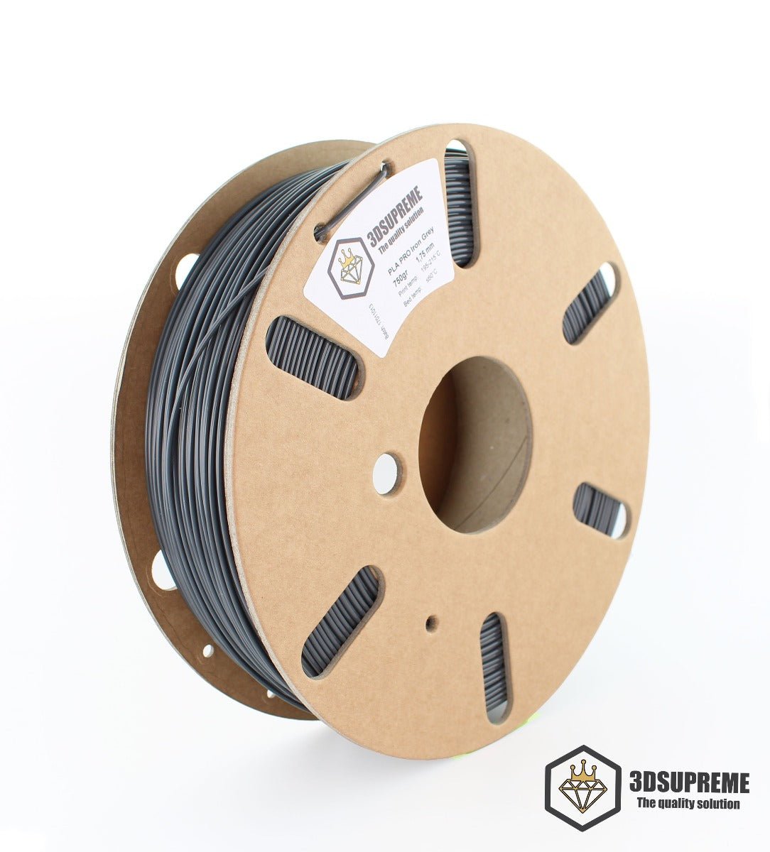 3DSUPREME - PLA PRO - Iron Grey - 2.85mm - 750g