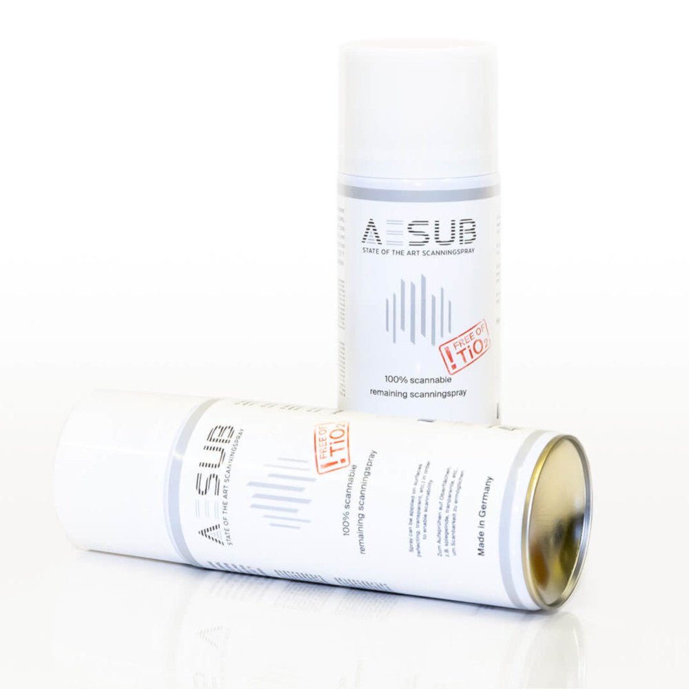 AESUB - White (400 ml.) - Permanent Scan Spray (titanium dioxide free)