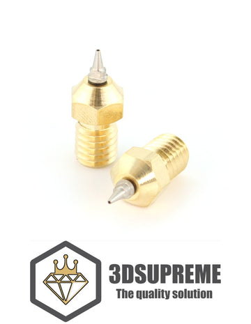 3DSUPREME - MK8 Airbrush Nozzle with Adaptor - 0.4mm - 1.75mm