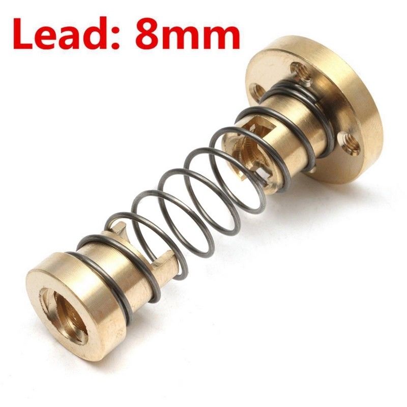 Anti-Backlash Spring Loaded Nut For 8mm (1pcs)